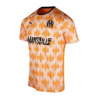 Thailandia Maglia Marseille Influence Orange White Thailandia Maglia Marseille Influence Orange White