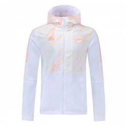 Giacca a Vento Arsenal 2021 2022 Bianco