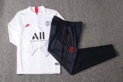 Felpa Paris Saint Germain 2019 2020 Bianco Blu Rosso