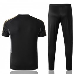 Maglia di Formazione Real Madrid Set Completo 2019 2020 Nero Giallo