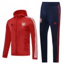 Giacca a vento Arsenal Set Completo 2020 2021 Rosso