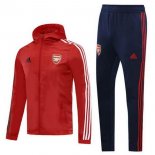 Giacca a vento Arsenal Set Completo 2020 2021 Rosso