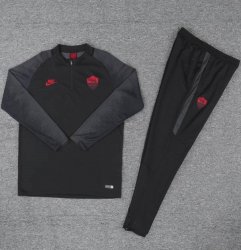 Felpa AS Roma 2019 2020 Rosso Nero Grigio
