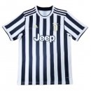 Thailandia Maglia Juventus Concetto Home 2021 2022 Bianco Nero