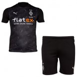 Maglia Borussia Mönchengladbach Away Bambino 2020 2021 Nero