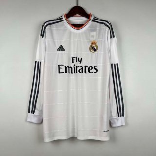 Thailandia Maglia Real Madrid Home ML Retro 2013 2014 Thailandia Maglia Real Madrid Home ML Retro 2013 2014
