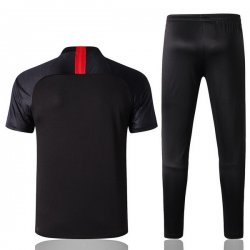 Maglia di Formazione Paris Saint Germain Set Completo 2019 2020 Nero Rosso