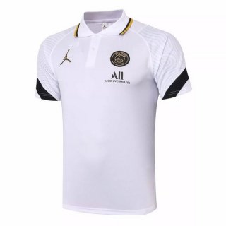 Polo Paris Saint Germain 2020 2021 Bianco Polo Paris Saint Germain 2020 2021 Bianco