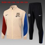 Bambino Giacca Barcellona 2024 2025 Giallo Blu 3