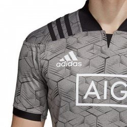 Maglia di Formazione Rugby All Blacks 2018 Grigio