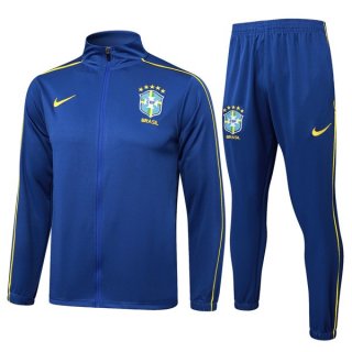 Giacca Brasile 2024 2025 Blu 2 Giacca Brasile 2024 2025 Blu 2