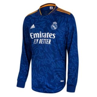 Thailandia Maglia Real Madrid Away ML 2021 2022 Thailandia Maglia Real Madrid Away ML 2021 2022
