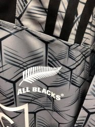 Maglia di Formazione Rugby All Blacks 2018 Grigio