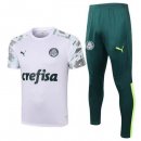 Maglia di Formazione Palmeiras Set Completo 2020 2021 Bianco Verde