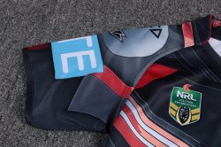 Thailandia Maglia Manly Sea Eagles Falcon 2017 2018 Nero