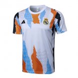 Maglia Formazione Real Madrid 2025 2026 Bianco Arancione