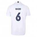 Maglia Real Madrid Home NO.6 Nacho 2020 2021 Bianco