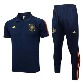 Polo Spagna Set Completo 2023 2024 Blu Polo Spagna Set Completo 2023 2024 Blu