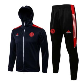Felpa Cappuccio Bayern Munich 2022 Blu Felpa Cappuccio Bayern Munich 2022 Blu
