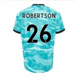Maglia Liverpool NO.26 Robertson Away 2020 2021 Blu