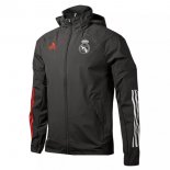 Giacca A Vento Real Madrid 2020 2021 Nero