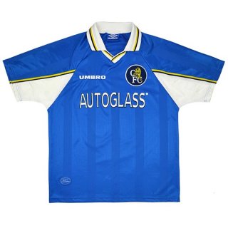 Thailandia Maglia Chelsea Home Retro 1997 1999 Blu Thailandia Maglia Chelsea Home Retro 1997 1999 Blu
