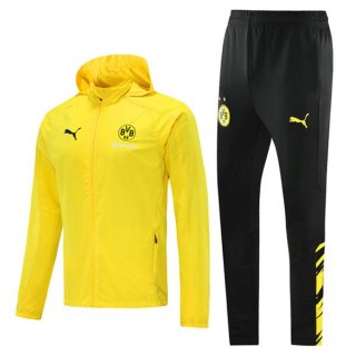 Giacca a vento Borussia Dortmund Set Completo 2021 2022 Giallo Nero Giacca a vento Borussia Dortmund Set Completo 2021 2022 Giallo Nero