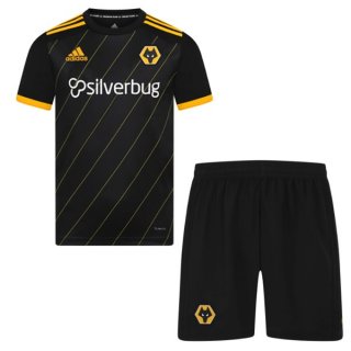 Maglia Wolves Away Bambino 2019 2020 Nero Maglia Wolves Away Bambino 2019 2020 Nero