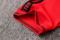 Polo Set Completo Manchester United 2019 2020 Rosso Nero