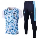 Formazione Marseille Set Completo 2020 2021 Blu Bianco