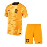 Maglia Paesi Bassi Home Bambino 2022 2023