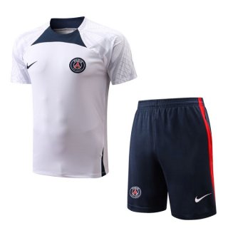 Maglia Formazione PSG Set Completo 2022 2023 Bianco Maglia Formazione PSG Set Completo 2022 2023 Bianco