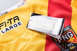 Thailandia Maglia Papúa Nueva Guinea RLWC Home 2017 2018 Giallo
