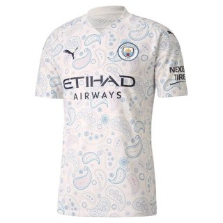 Maglia Manchester City Terza 2020 2021 Bianco Maglia Manchester City Terza 2020 2021 Bianco