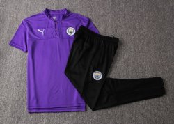 Polo Set Completo Manchester City 2019 2020 Porpora