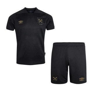 Maglia West Ham United Terza Bambino 2020 2021 Nero Maglia West Ham United Terza Bambino 2020 2021 Nero