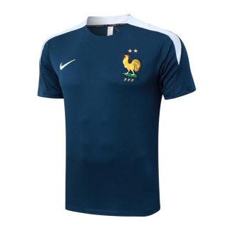 Maglia Formazione Francia 2024 2025 Blu Bianco Maglia Formazione Francia 2024 2025 Blu Bianco