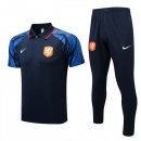 Polo Paesi Bassi Set Completo 2022 2023 Blu