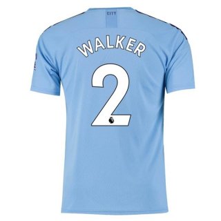 Maglia Manchester City NO.2 Walker Home 2019 2020 Blu Maglia Manchester City NO.2 Walker Home 2019 2020 Blu