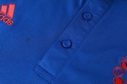Polo Set Completo Manchester United 2019 2020 Blu Rosso