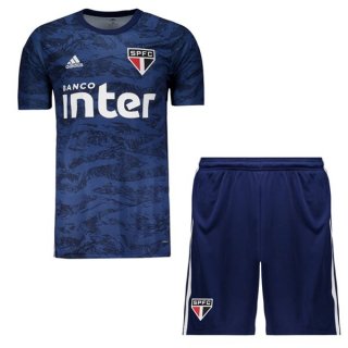 Maglia Sao Paulo Bambino Portiere 2019 2020 Blu Maglia Sao Paulo Bambino Portiere 2019 2020 Blu