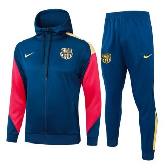 Felpa Cappuccio Barcellona 2024 2025 Blu 5 Felpa Cappuccio Barcellona 2024 2025 Blu 5