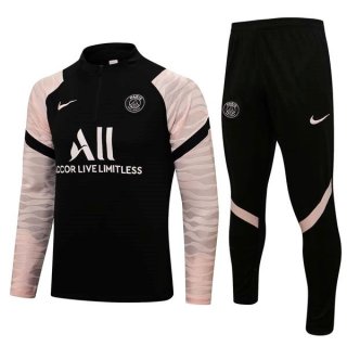 Giacca PSG 2022 Rosa Nero Giacca PSG 2022 Rosa Nero