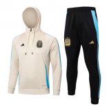 Felpa Cappuccio Argentina 2024 2025 Giallo 3