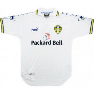 Thailandia Maglia Leeds United Replica Home Retro 1999 2000 Bianco Thailandia Maglia Leeds United Replica Home Retro 1999 2000 Bianco