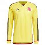 Thailandia Maglia Columbia Home ML 2022 2023 Giallo
