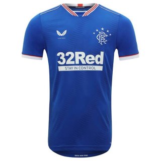 Thailandia Maglia Rangers Home 2020 2021 Blu Thailandia Maglia Rangers Home 2020 2021 Blu