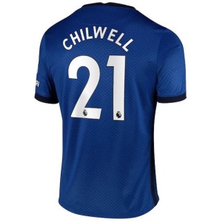 Maglia Chelsea NO.21 Chilwell Home 2020 2021 Blu Maglia Chelsea NO.21 Chilwell Home 2020 2021 Blu