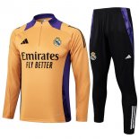 Felpa Allenamento Real Madrid 2025 2026 Giallo