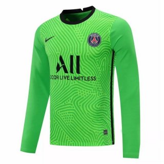 Thailandia Maglia Paris Saint Germain ML Portiere 2020/2021 Verde Thailandia Maglia Paris Saint Germain ML Portiere 2020/2021 Verde
